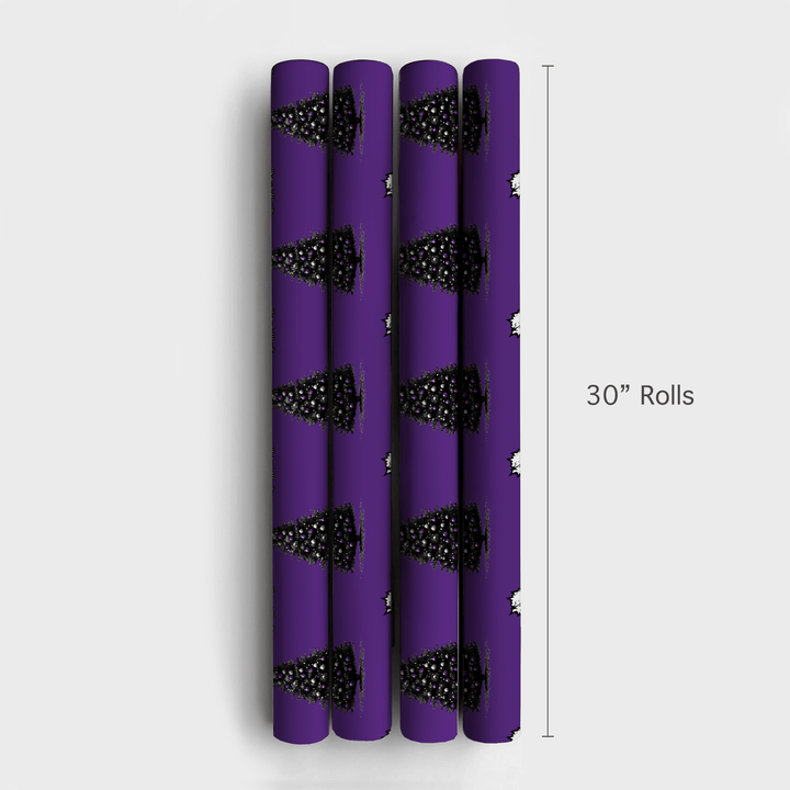 TCU Christmas Tree - Wrapping Paper - Aspen & Arlo