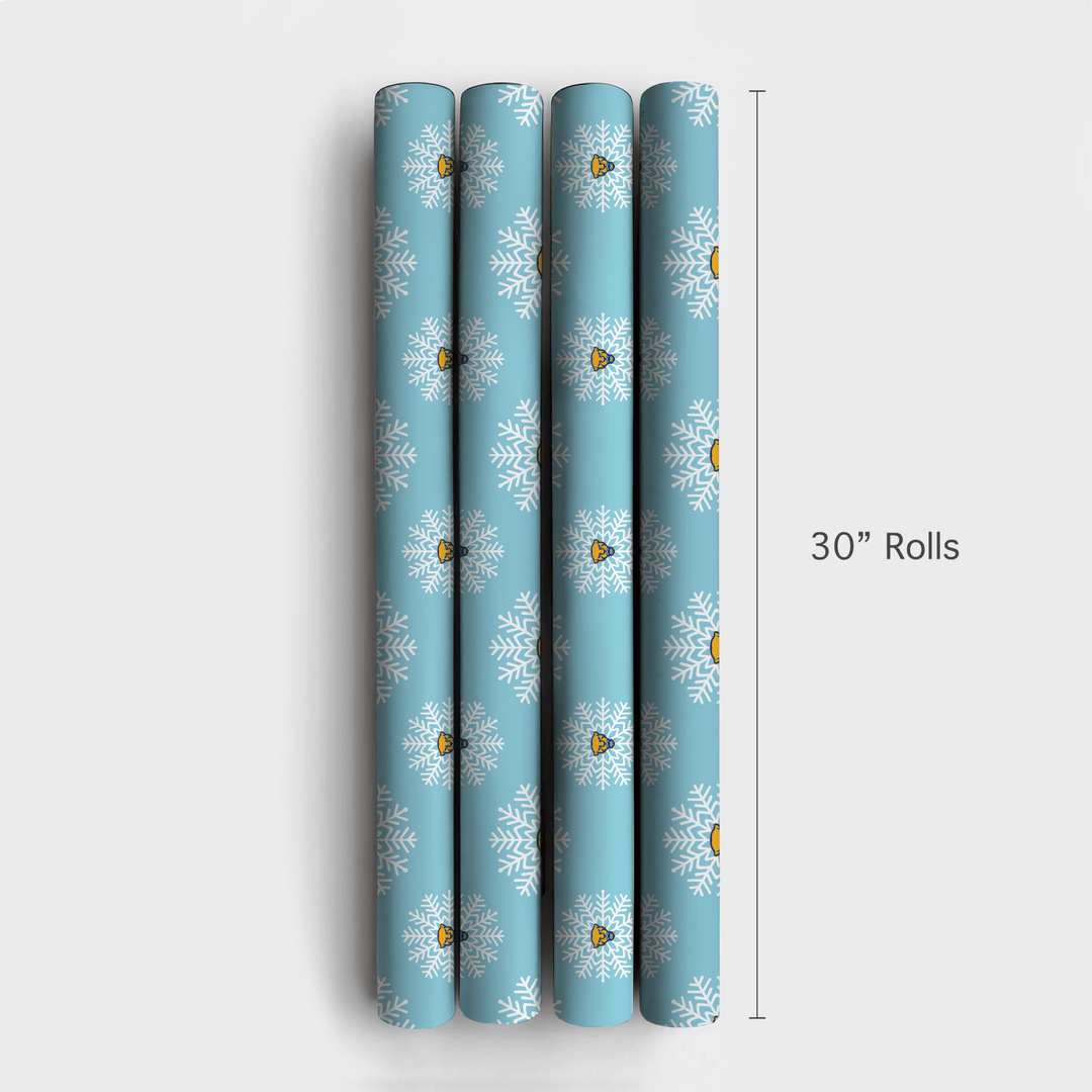 PITT Snowflake - Wrapping Paper - Aspen & Arlo