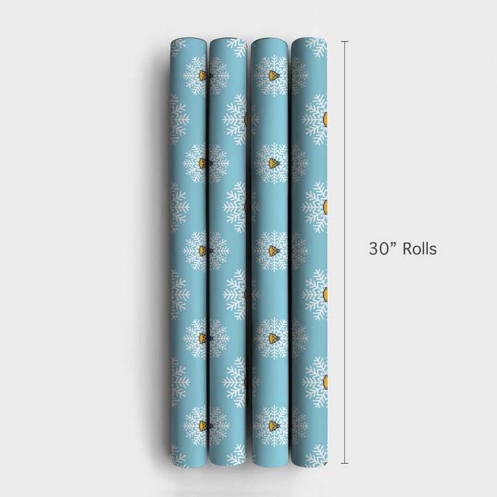 PITT Snowflake - Wrapping Paper - Aspen & Arlo