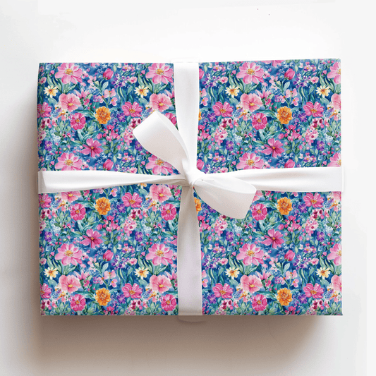 Full Bloom Ahead - Wrapping Paper - Aspen & Arlo