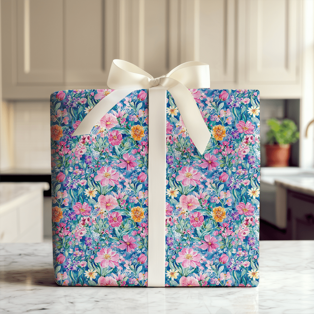 Full Bloom Ahead - Wrapping Paper - Aspen & Arlo