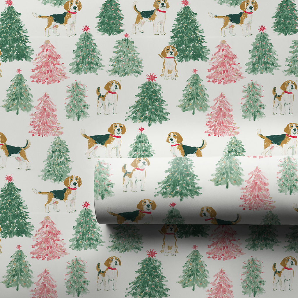 Beagle Christmas Cheer