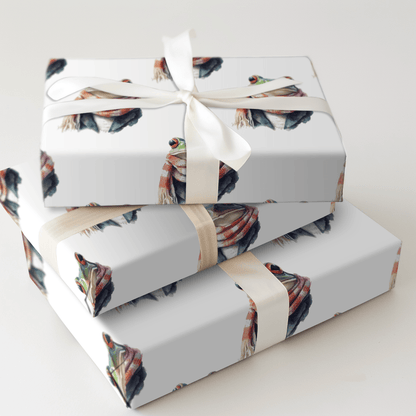 Frog Frozen - Wrapping Paper - Aspen & Arlo