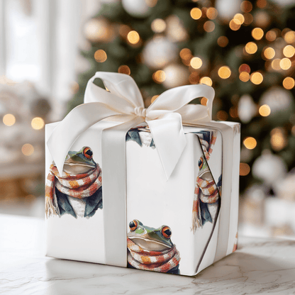 Frog Frozen - Wrapping Paper - Aspen & Arlo
