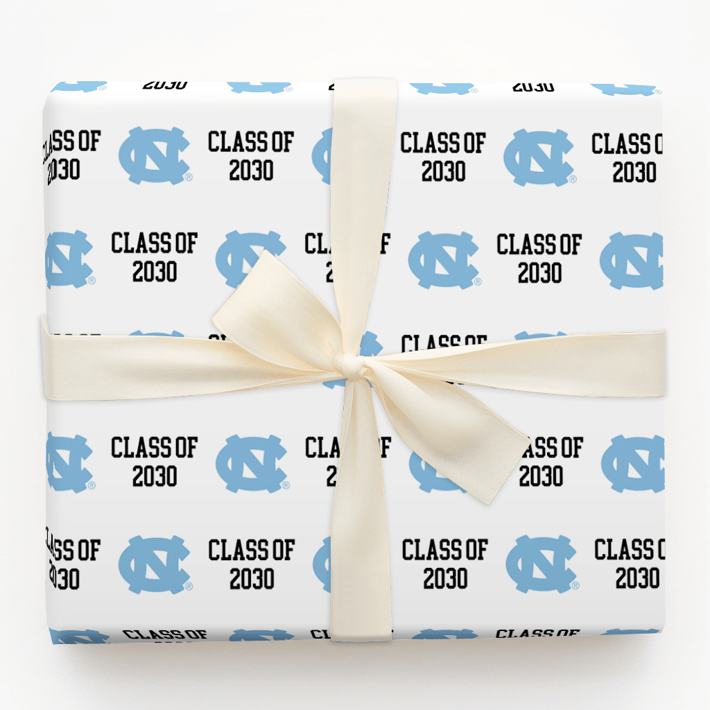 Carolina Class of 2030 - Wrapping Paper - Aspen & Arlo