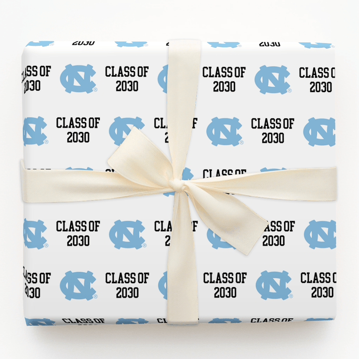 Carolina Class of 2030 - Wrapping Paper - Aspen & Arlo