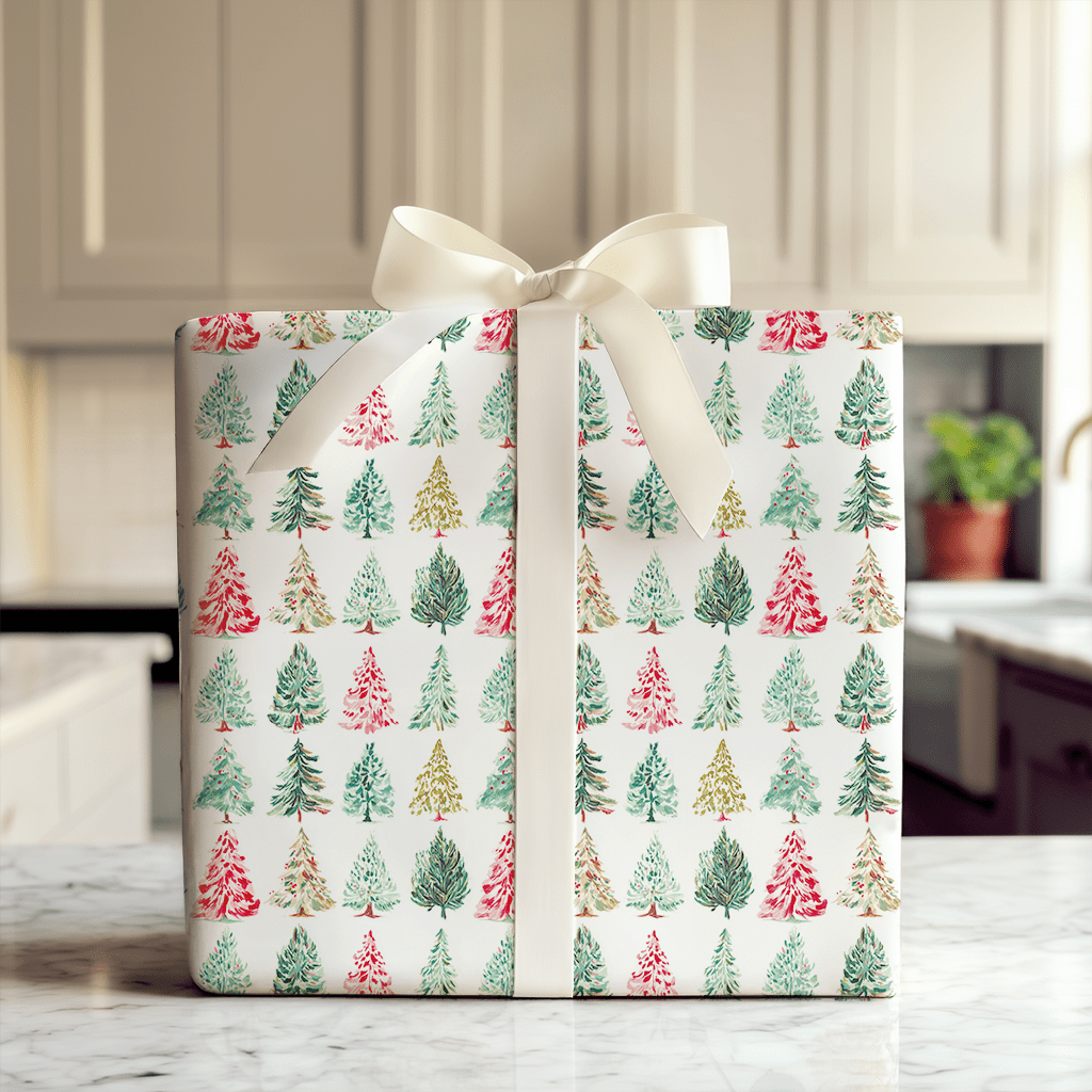 Whimsical Trees - Wrapping Paper - Aspen & Arlo