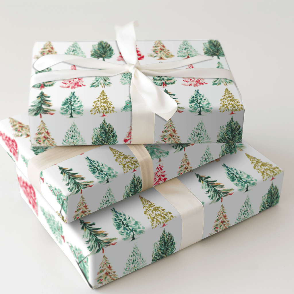 Whimsical Trees - Wrapping Paper - Aspen & Arlo