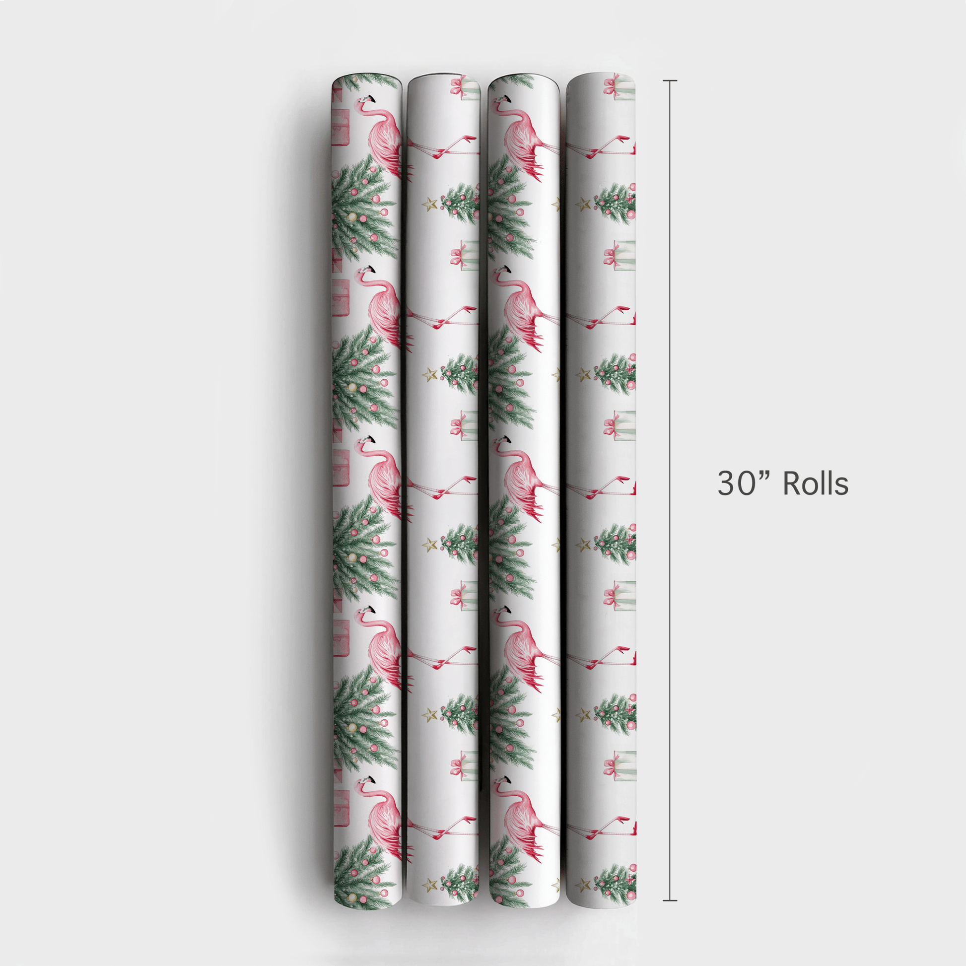 Fa La La Flamingo - Wrapping Paper - Aspen & Arlo