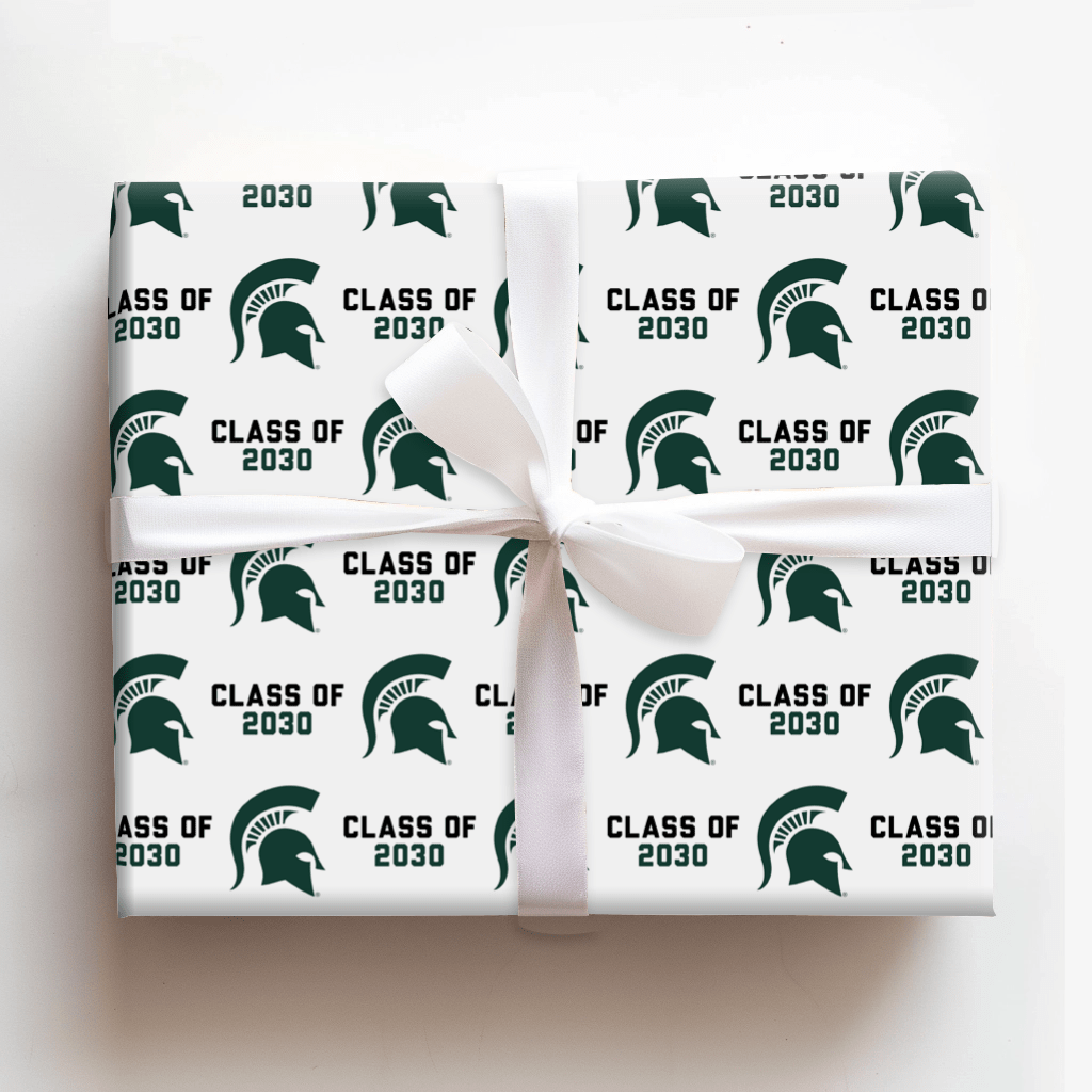 Spartan Class of 2030 - Wrapping Paper - Aspen & Arlo