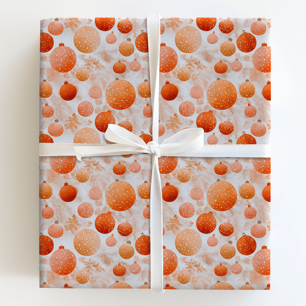 Papaya Pop - Wrapping Paper - Aspen & Arlo
