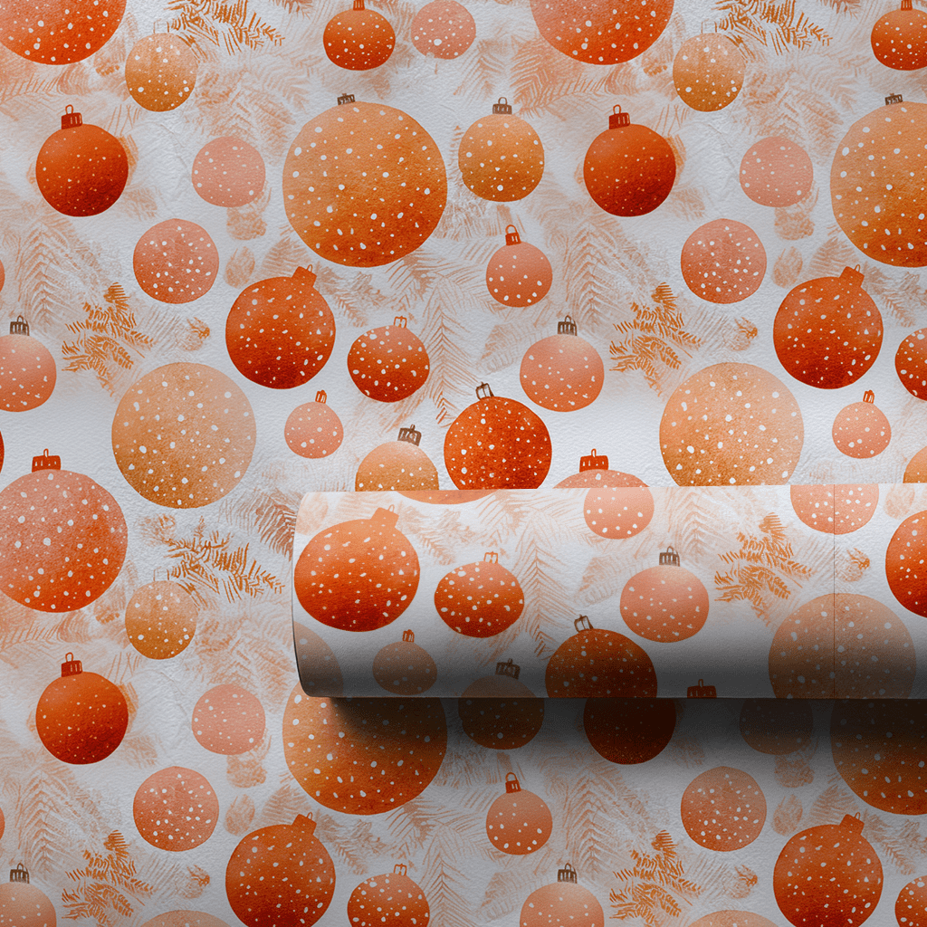 Papaya Pop - Wrapping Paper - Aspen & Arlo