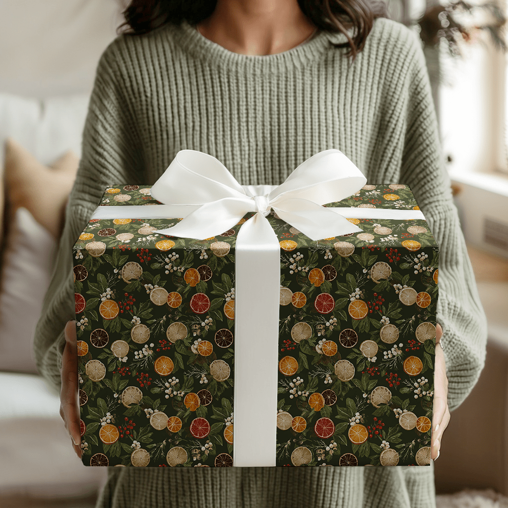 Dried Citrus - Wrapping Paper - Aspen & Arlo