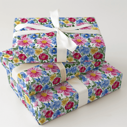 Floral Me Once - Wrapping Paper - Aspen & Arlo