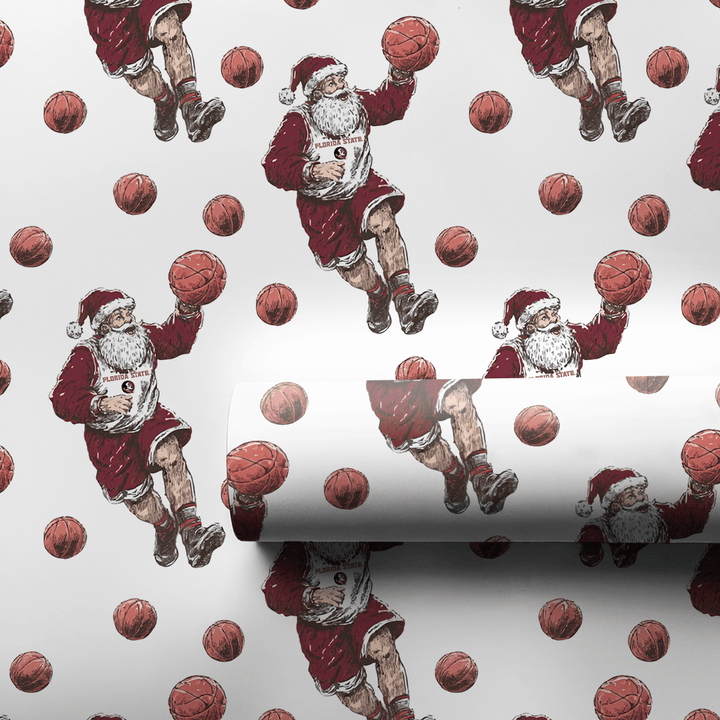 Chief Claus Courtside - Wrapping Paper - Aspen & Arlo