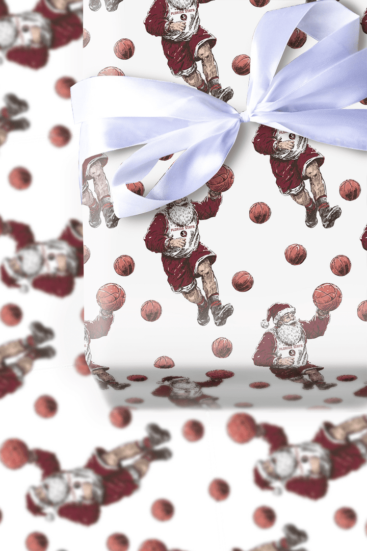 Chief Claus Courtside - Wrapping Paper - Aspen & Arlo