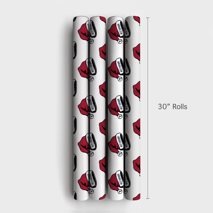 St. Nick of the Mountains - Wrapping Paper - Aspen & Arlo