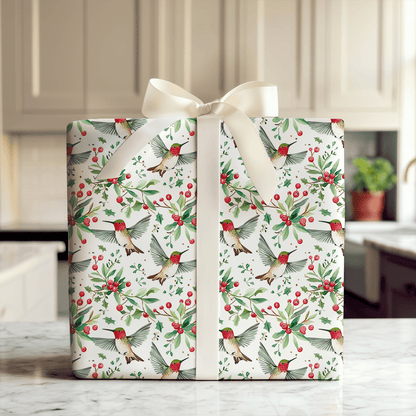 Holly Hummer - Wrapping Paper - Aspen & Arlo