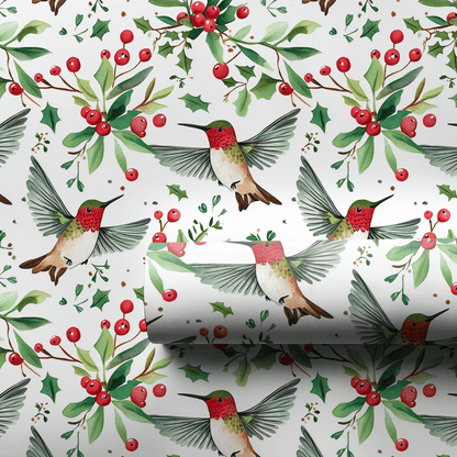 Holly Hummer - Wrapping Paper - Aspen & Arlo