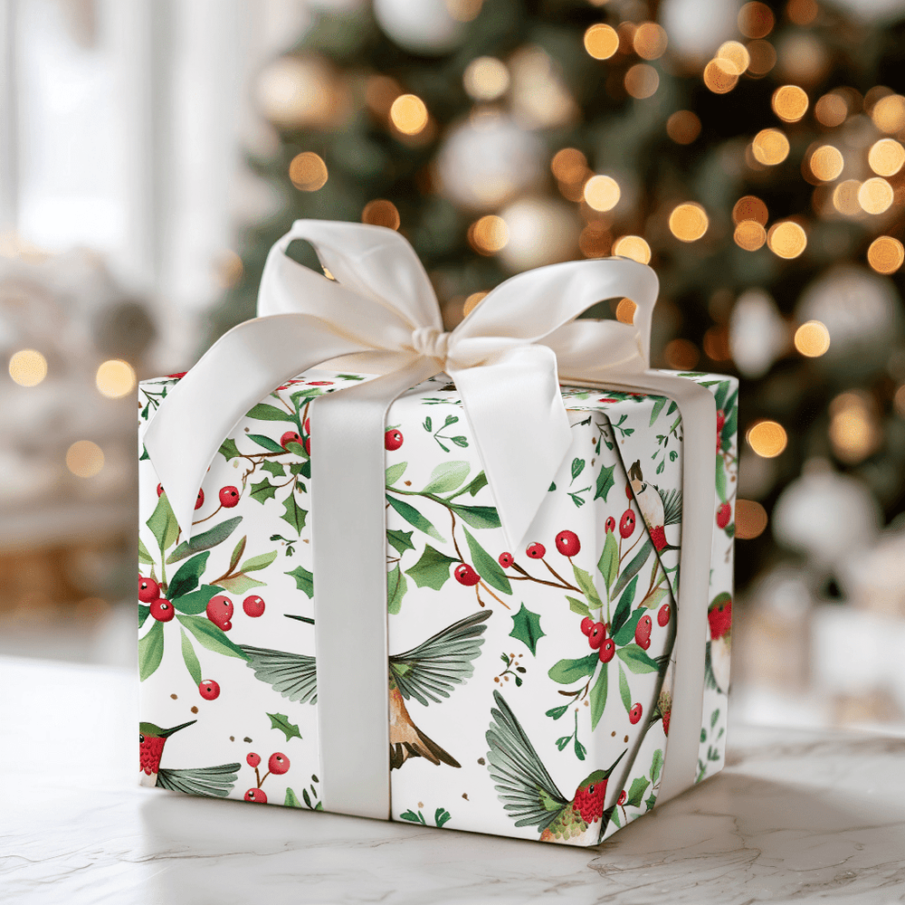 Holly Hummer - Wrapping Paper - Aspen & Arlo