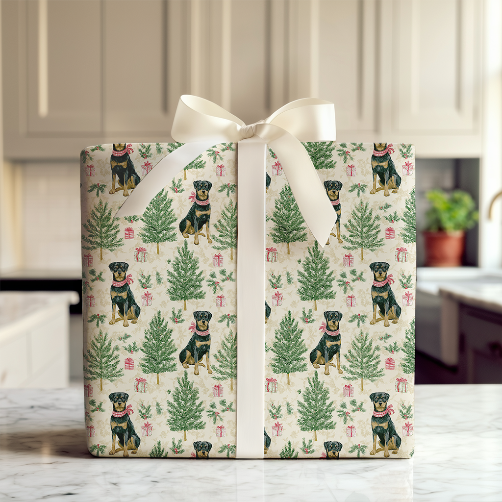 Rottweilers Under the Tree