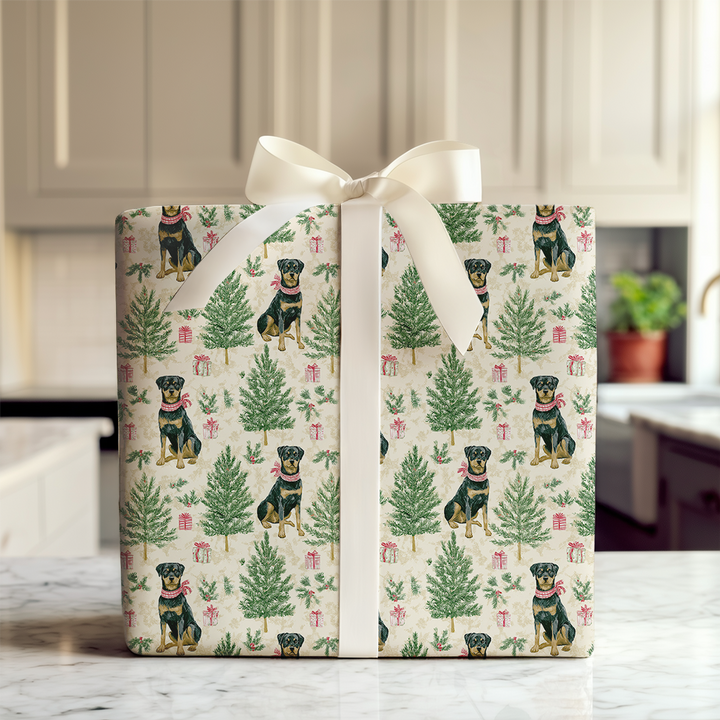 Rottweilers Under the Tree