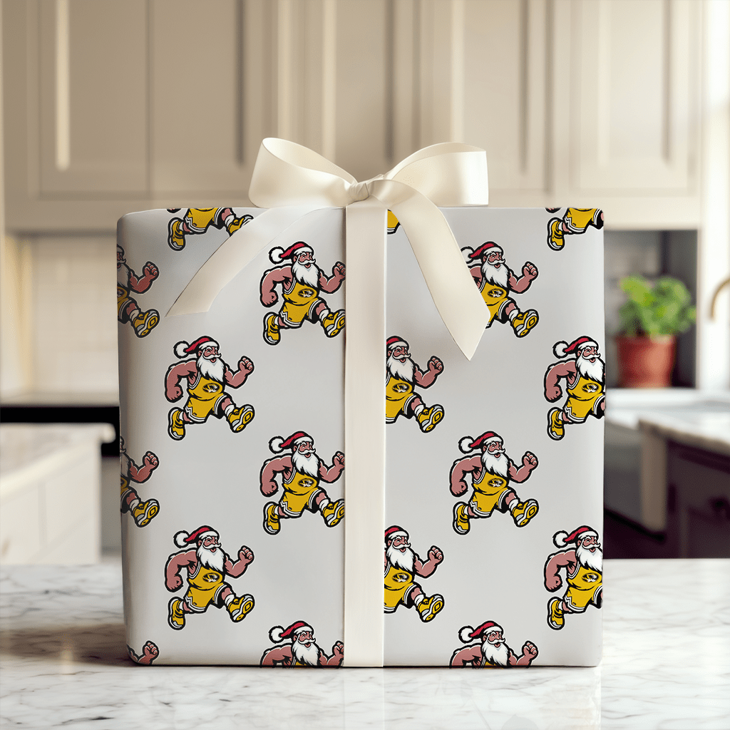 Santa Slams in the Zou - Wrapping Paper - Aspen & Arlo