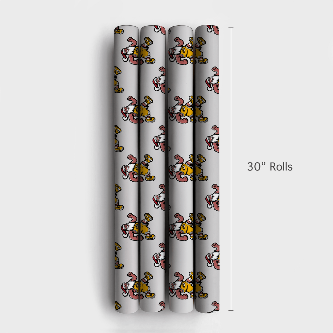 Santa Slams in the Zou - Wrapping Paper - Aspen & Arlo