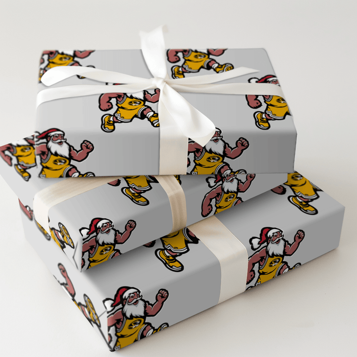 Santa Slams in the Zou - Wrapping Paper - Aspen & Arlo