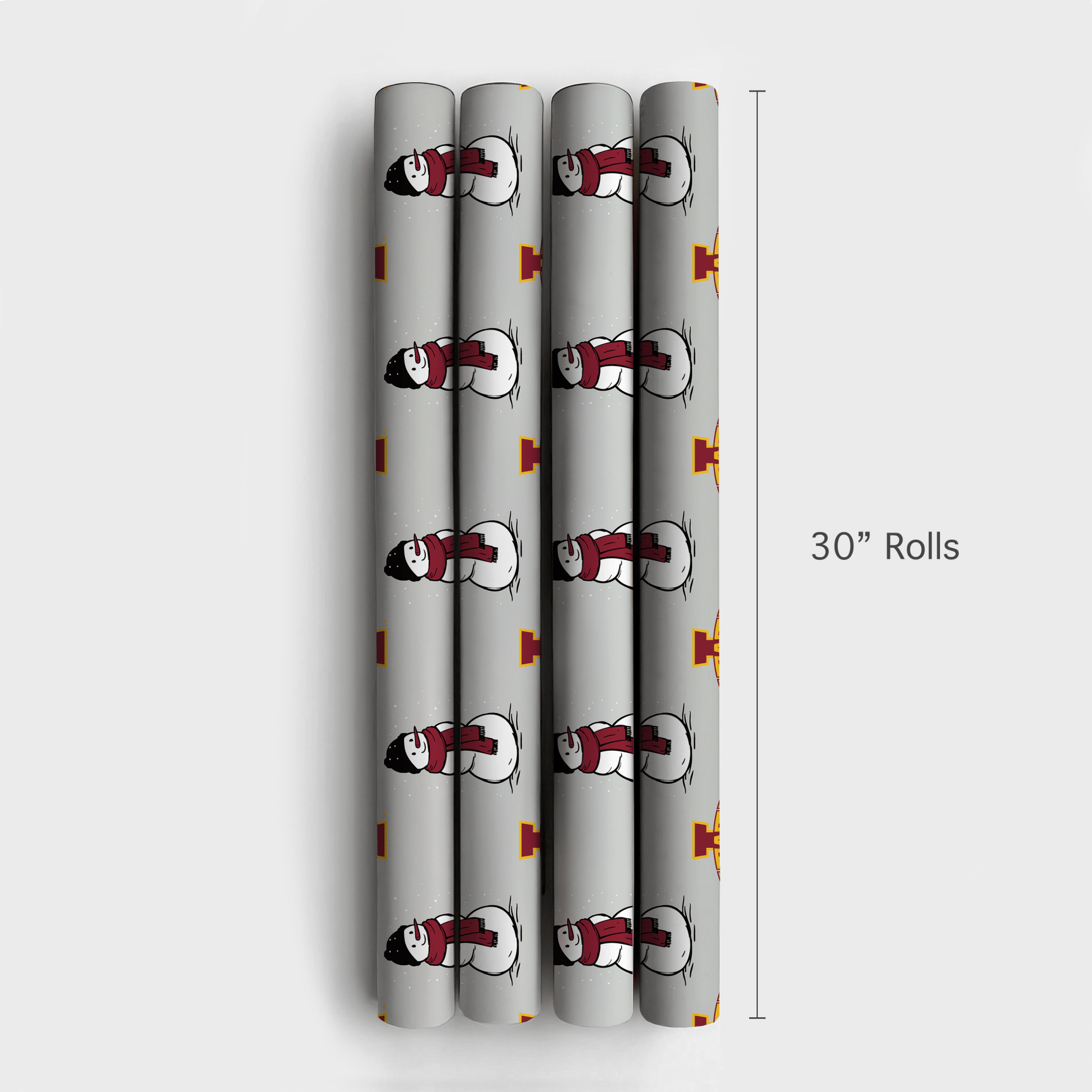 Iowa State Snowman - Wrapping Paper - Aspen & Arlo