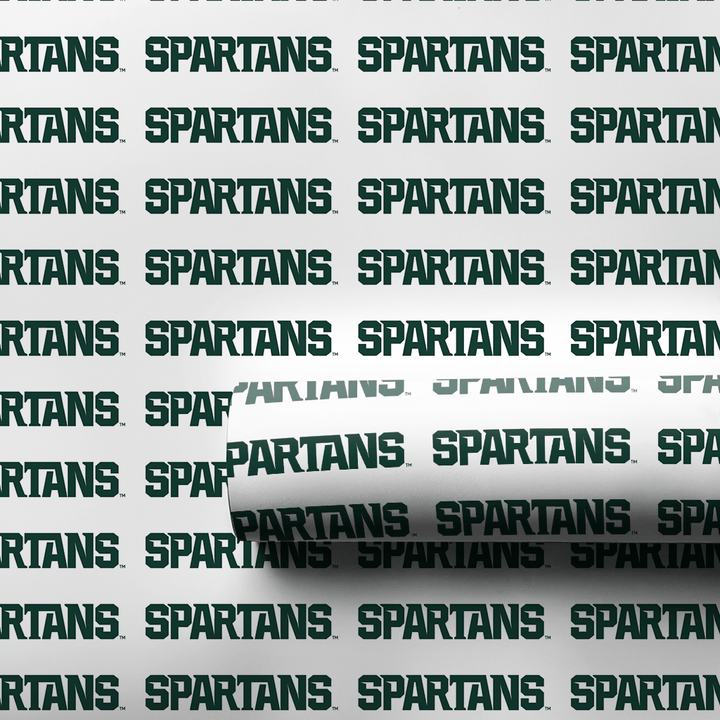 Repeating Spartans - Wrapping Paper - Aspen & Arlo