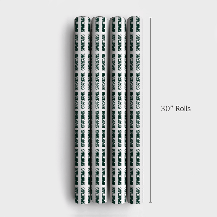 Repeating Spartans - Wrapping Paper - Aspen & Arlo