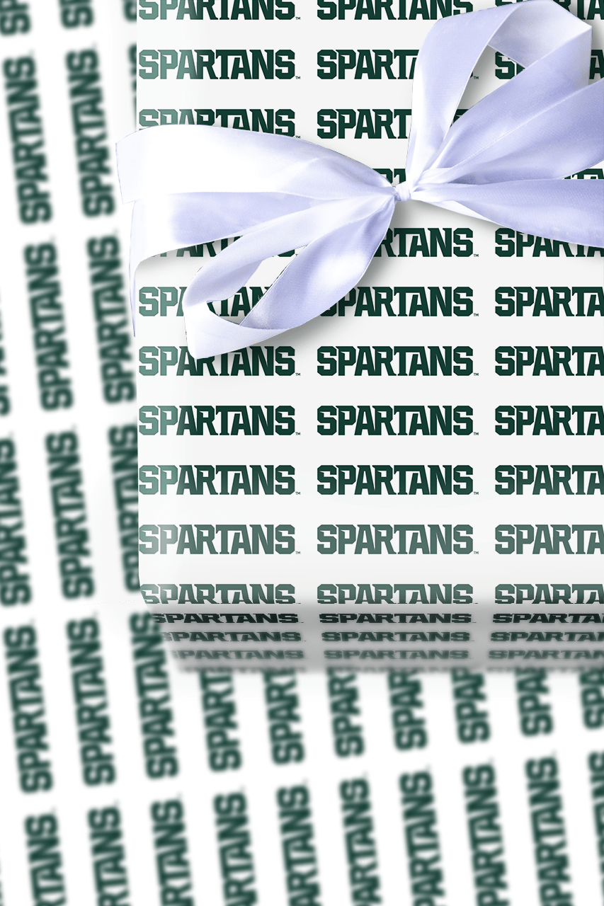 Repeating Spartans - Wrapping Paper - Aspen & Arlo