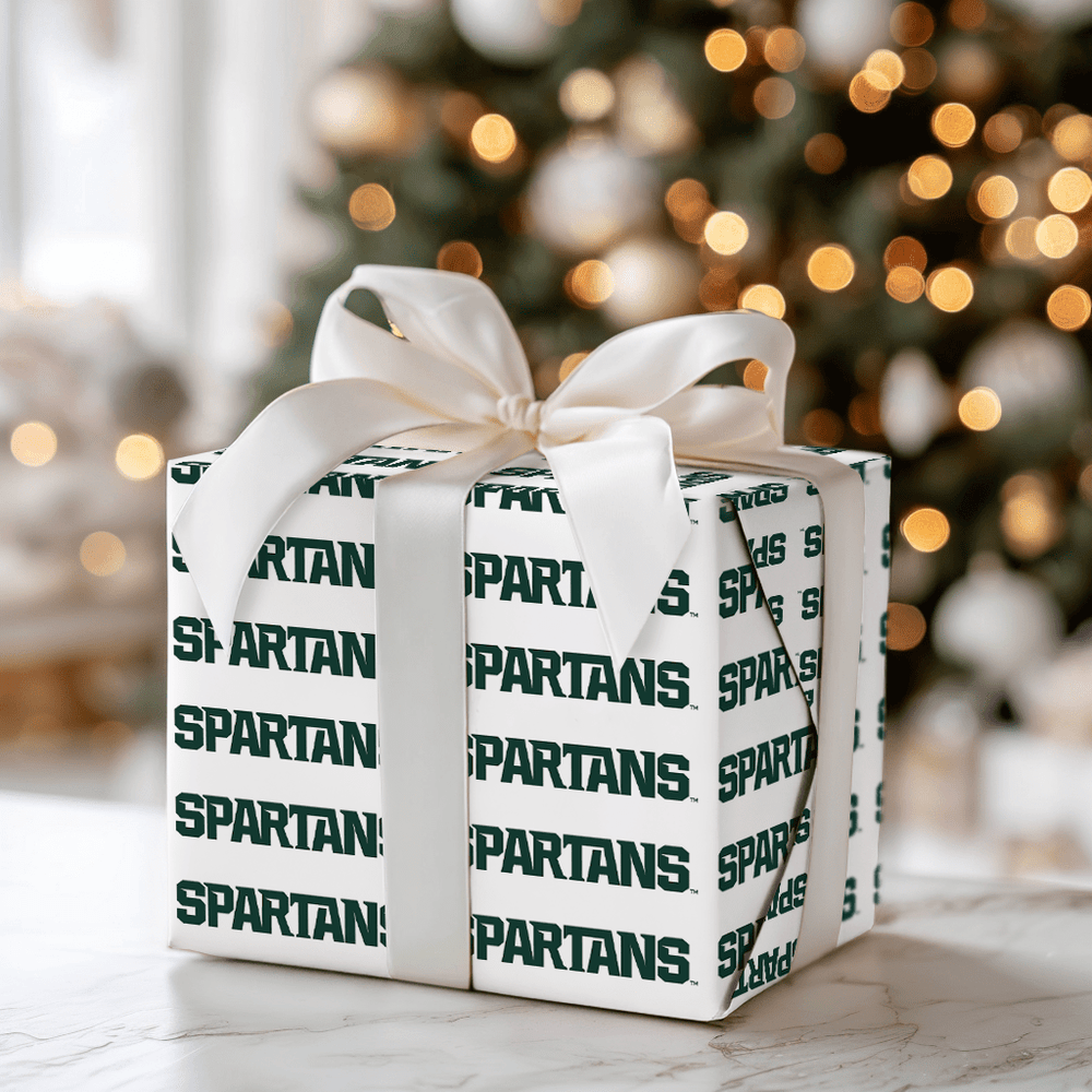 Repeating Spartans - Wrapping Paper - Aspen & Arlo