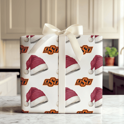 Santa’s Stillwater Stetson - Wrapping Paper - Aspen & Arlo