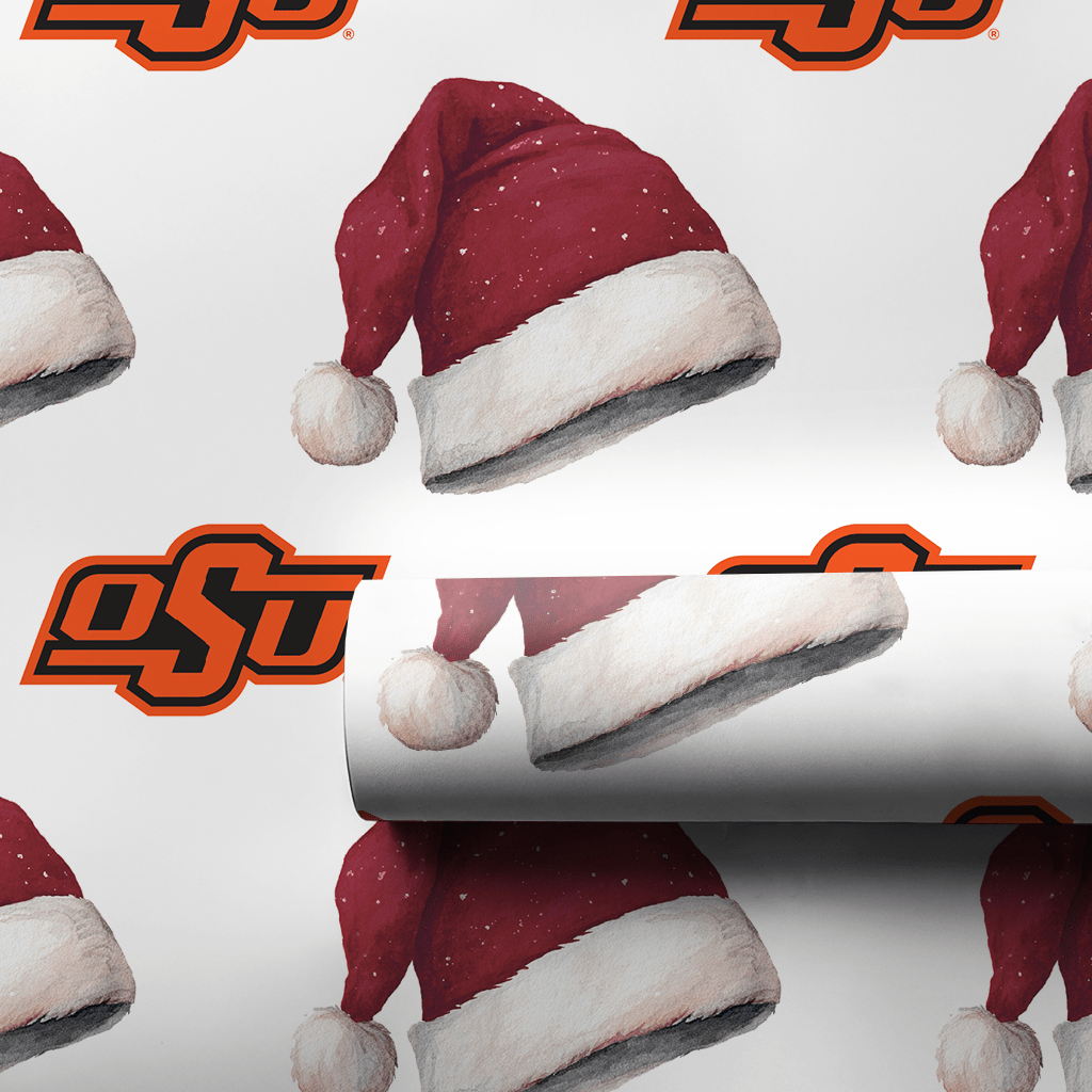 Santa’s Stillwater Stetson - Wrapping Paper - Aspen & Arlo