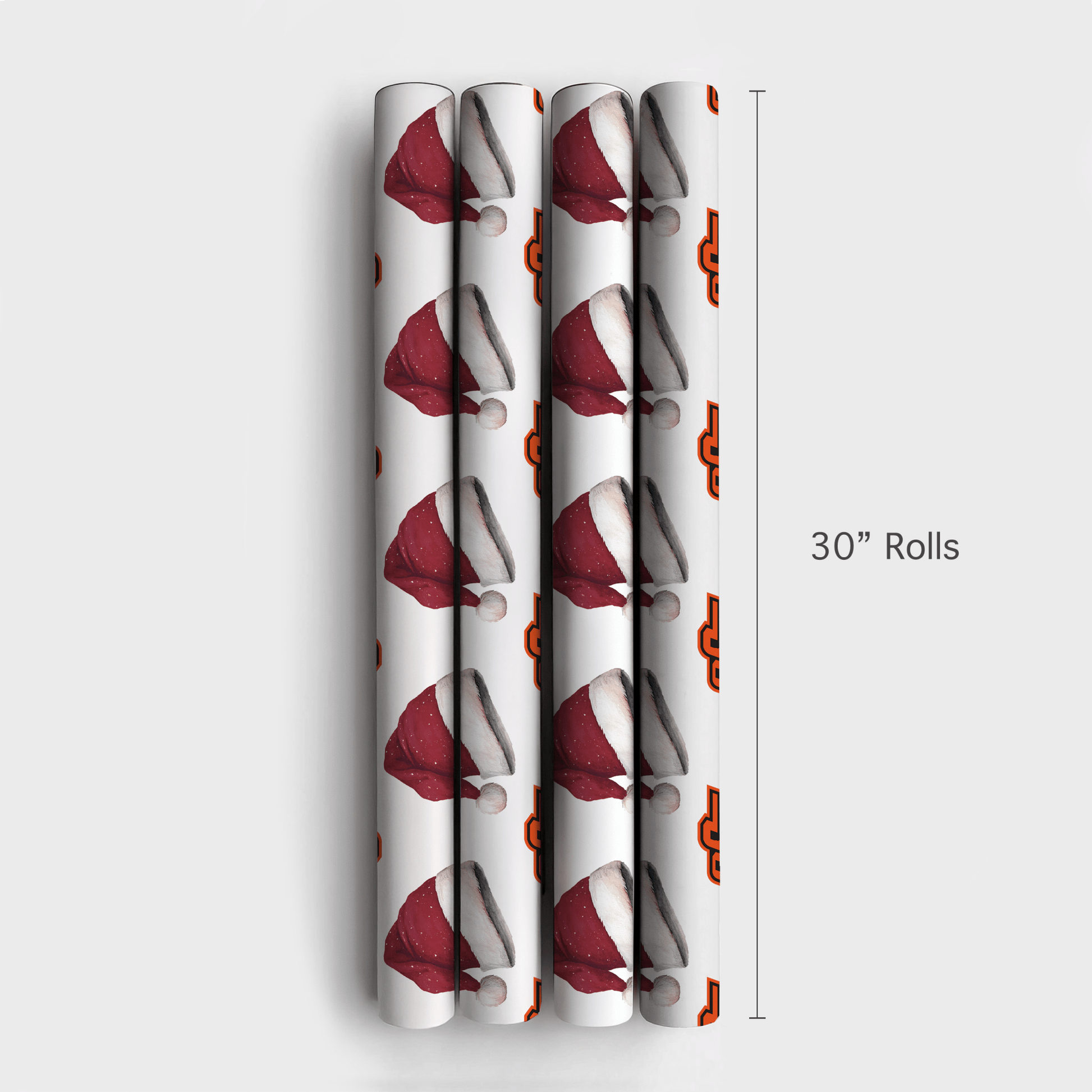 Santa’s Stillwater Stetson - Wrapping Paper - Aspen & Arlo