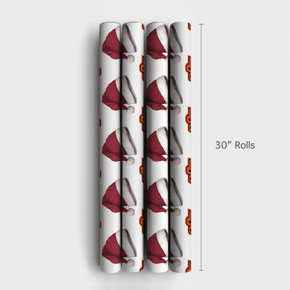 Santa’s Stillwater Stetson - Wrapping Paper - Aspen & Arlo