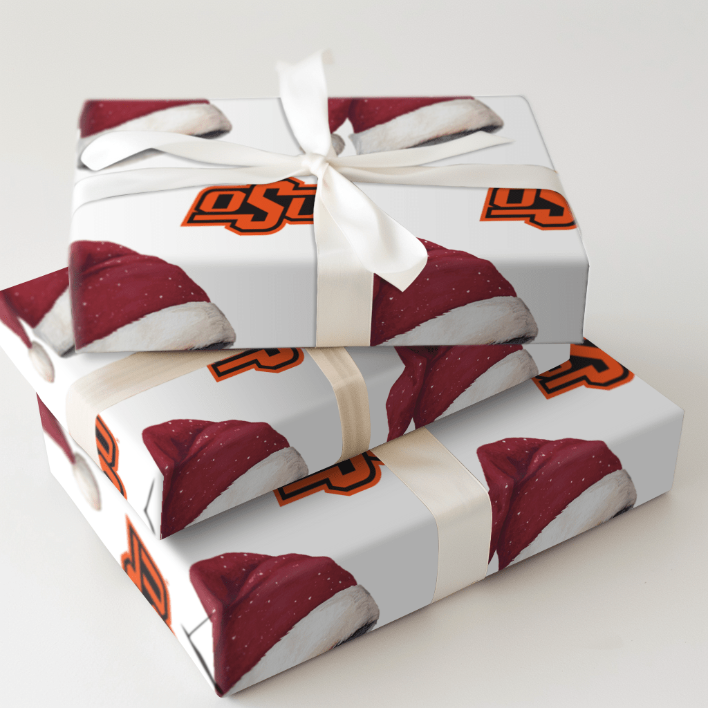 Santa’s Stillwater Stetson - Wrapping Paper - Aspen & Arlo