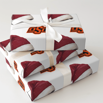 Santa’s Stillwater Stetson - Wrapping Paper - Aspen & Arlo