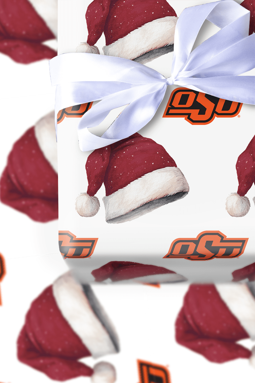 Santa’s Stillwater Stetson - Wrapping Paper - Aspen & Arlo