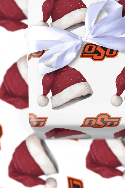 Santa’s Stillwater Stetson - Wrapping Paper - Aspen & Arlo