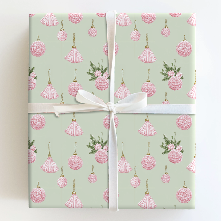 Pom Pom Ornaments