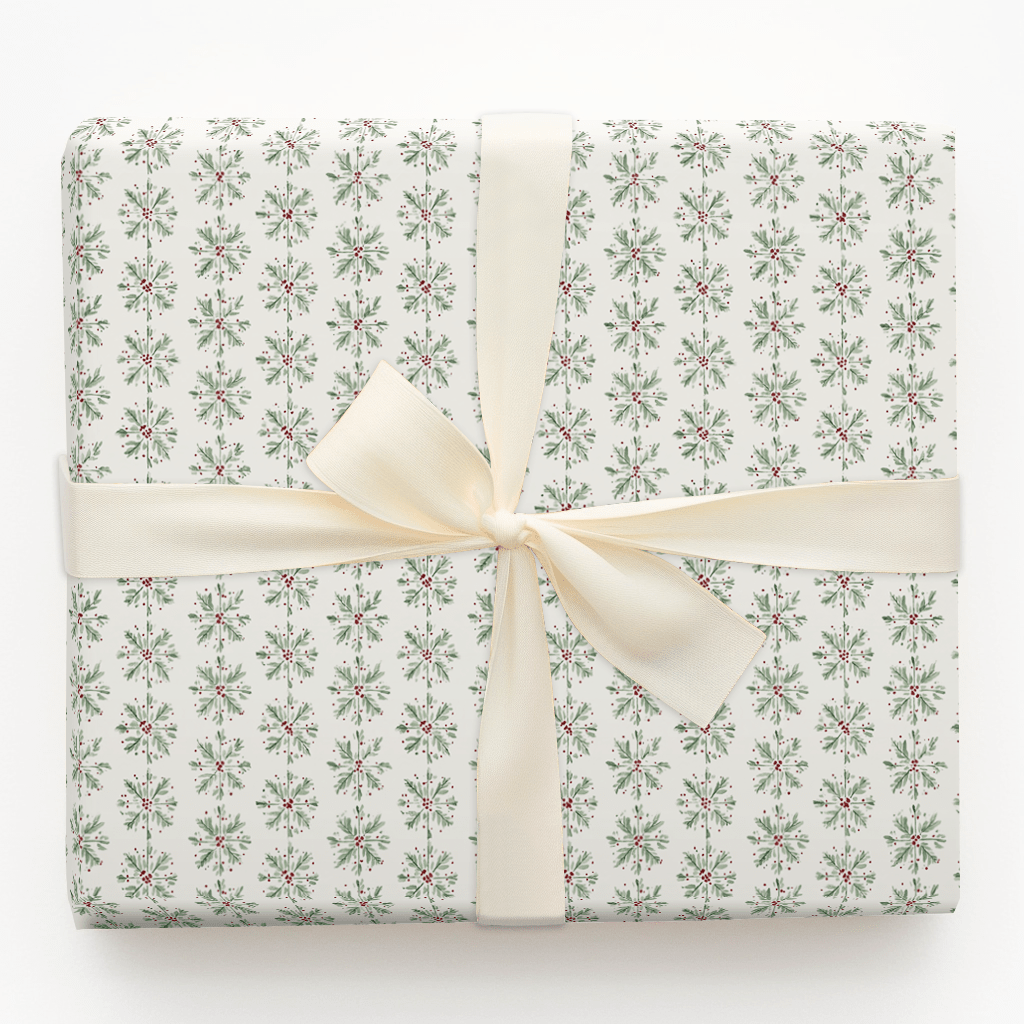 Painted Mistletoe Flakes