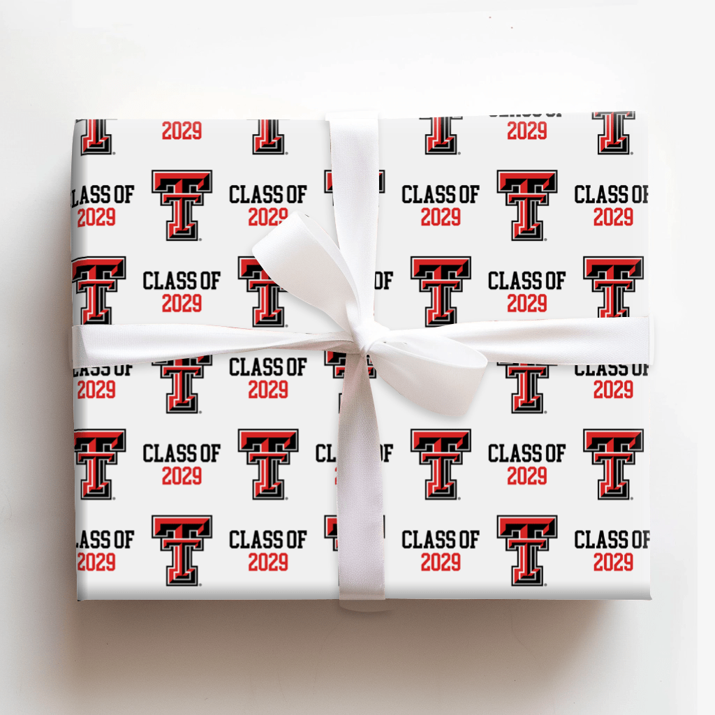 Texas Tech Class of 2029 - Wrapping Paper - Aspen & Arlo