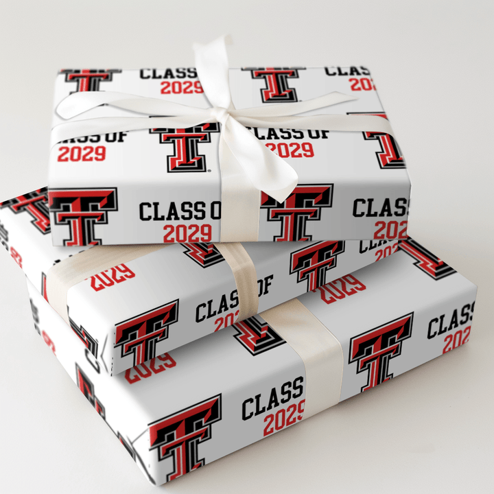 Texas Tech Class of 2029 - Wrapping Paper - Aspen & Arlo