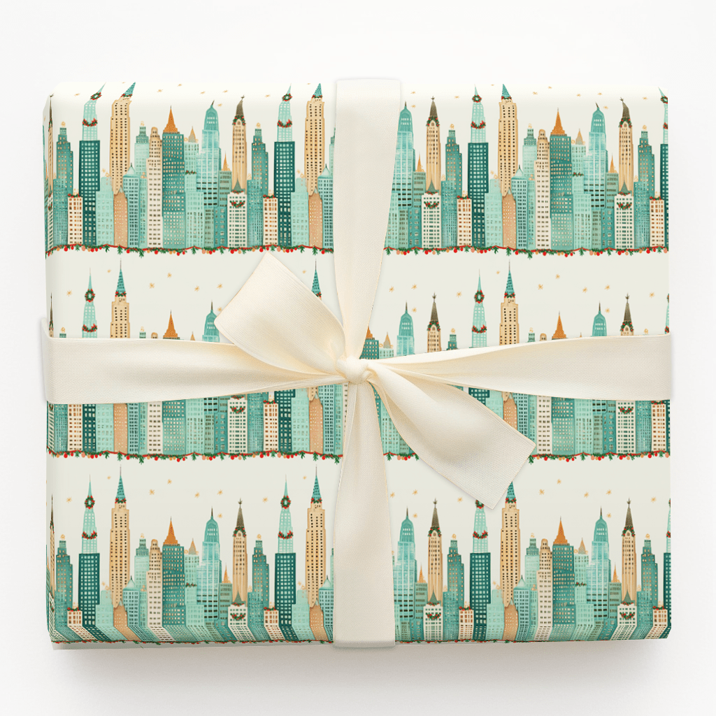 Christmas in NYC - Wrapping Paper - Aspen & Arlo