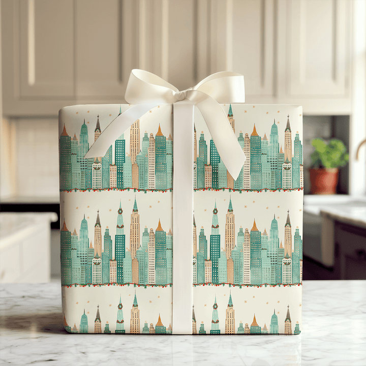 Christmas in NYC - Wrapping Paper - Aspen & Arlo