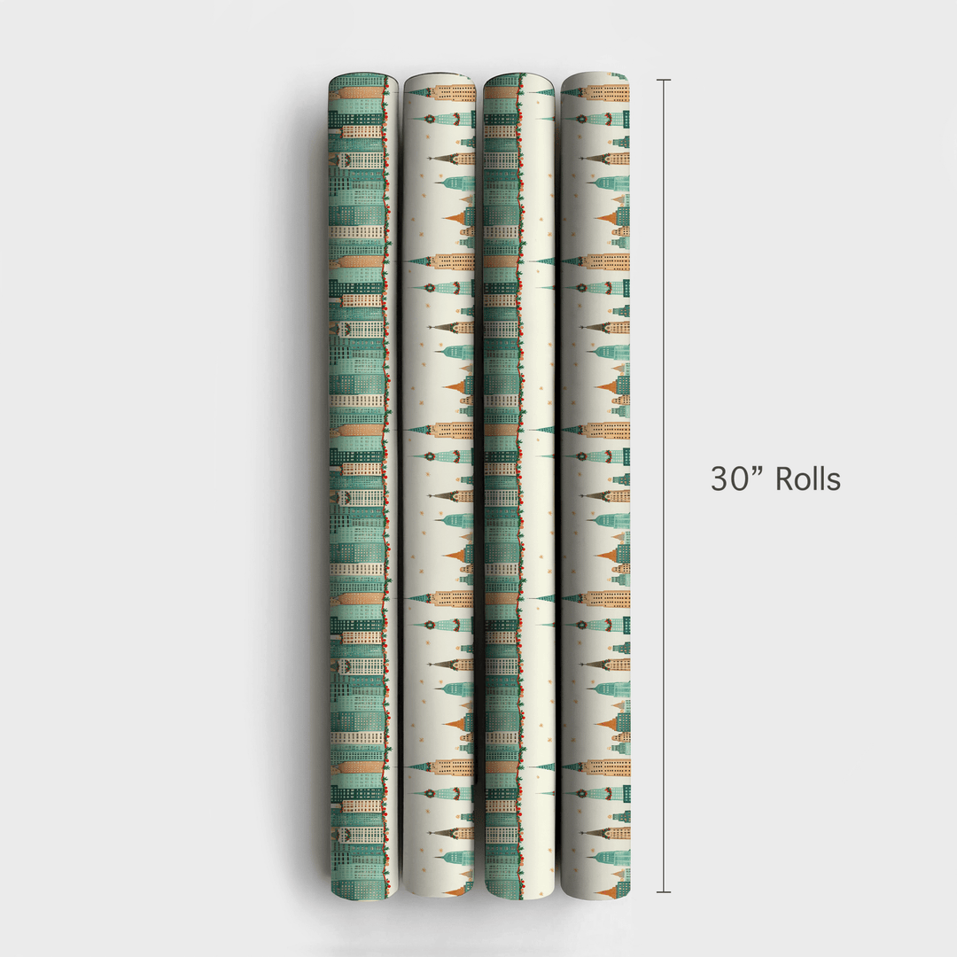 Christmas in NYC - Wrapping Paper - Aspen & Arlo