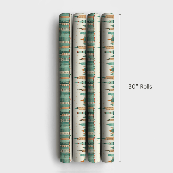 Christmas in NYC - Wrapping Paper - Aspen & Arlo